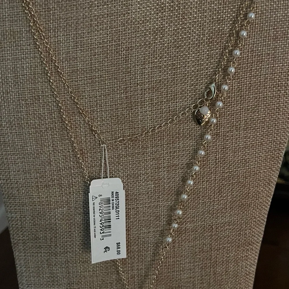 Betsy Johnson Owl Pendant Necklace.Black & Silver.Brand new with tags. - Picture 4 of 10